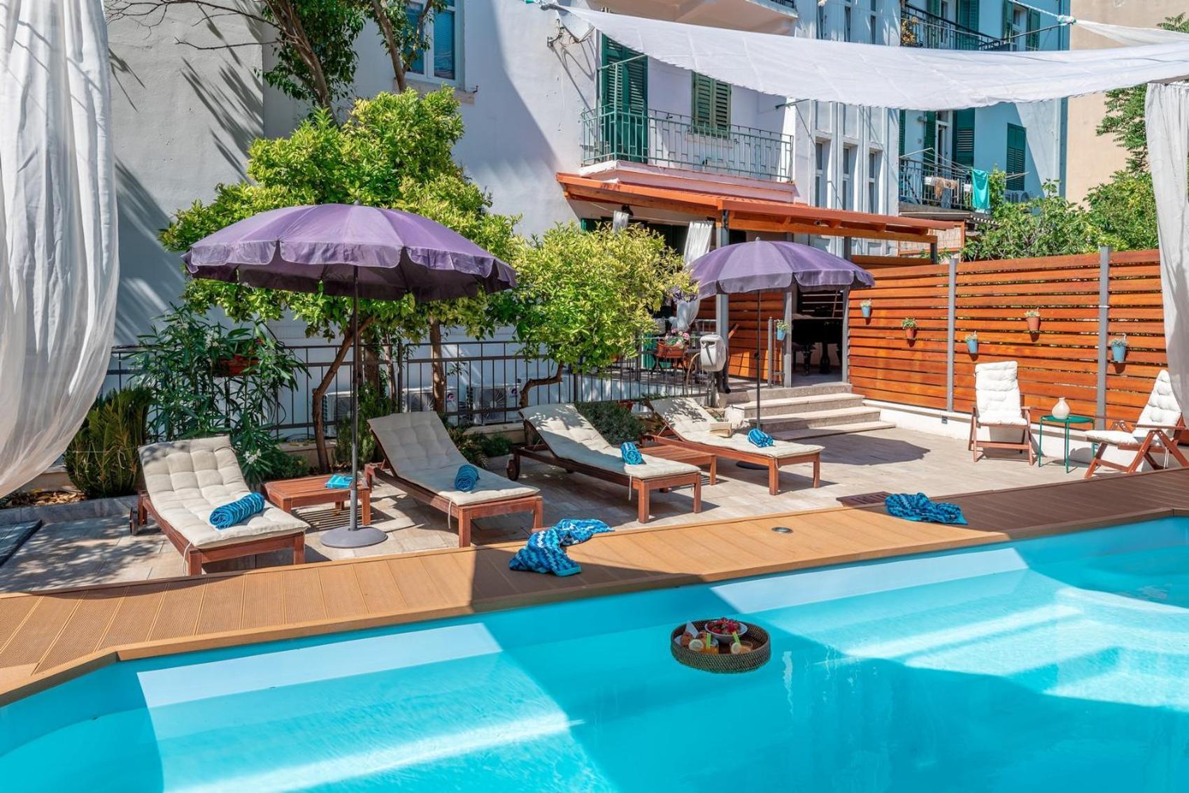 Evala Luxury Rooms With Pool And Garden Split Exterior foto