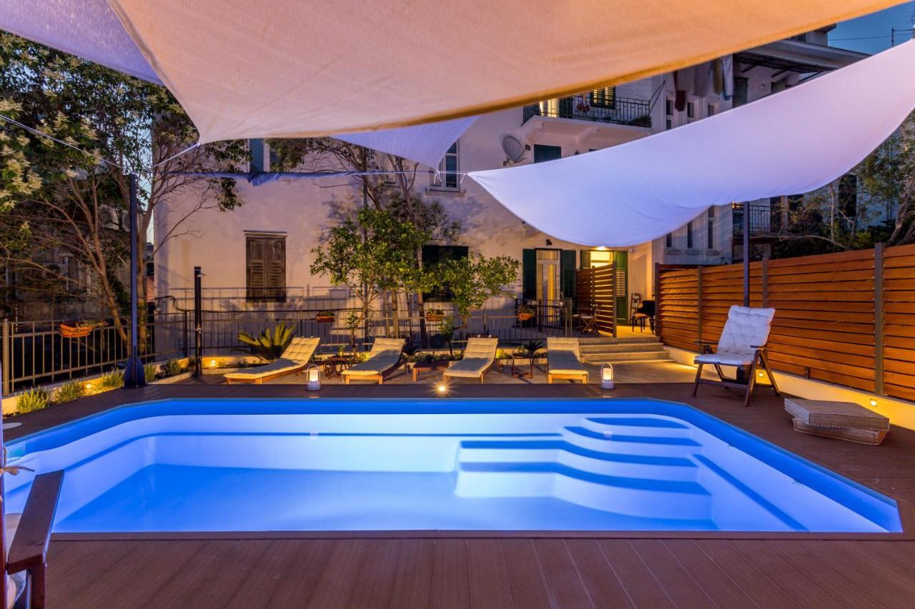 Evala Luxury Rooms With Pool And Garden Split Exterior foto