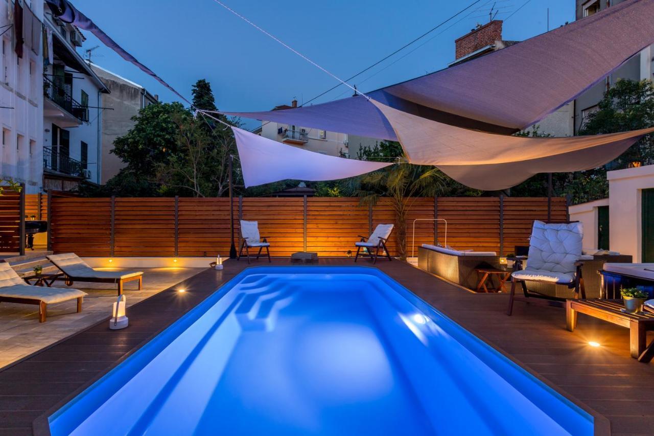 Evala Luxury Rooms With Pool And Garden Split Exterior foto